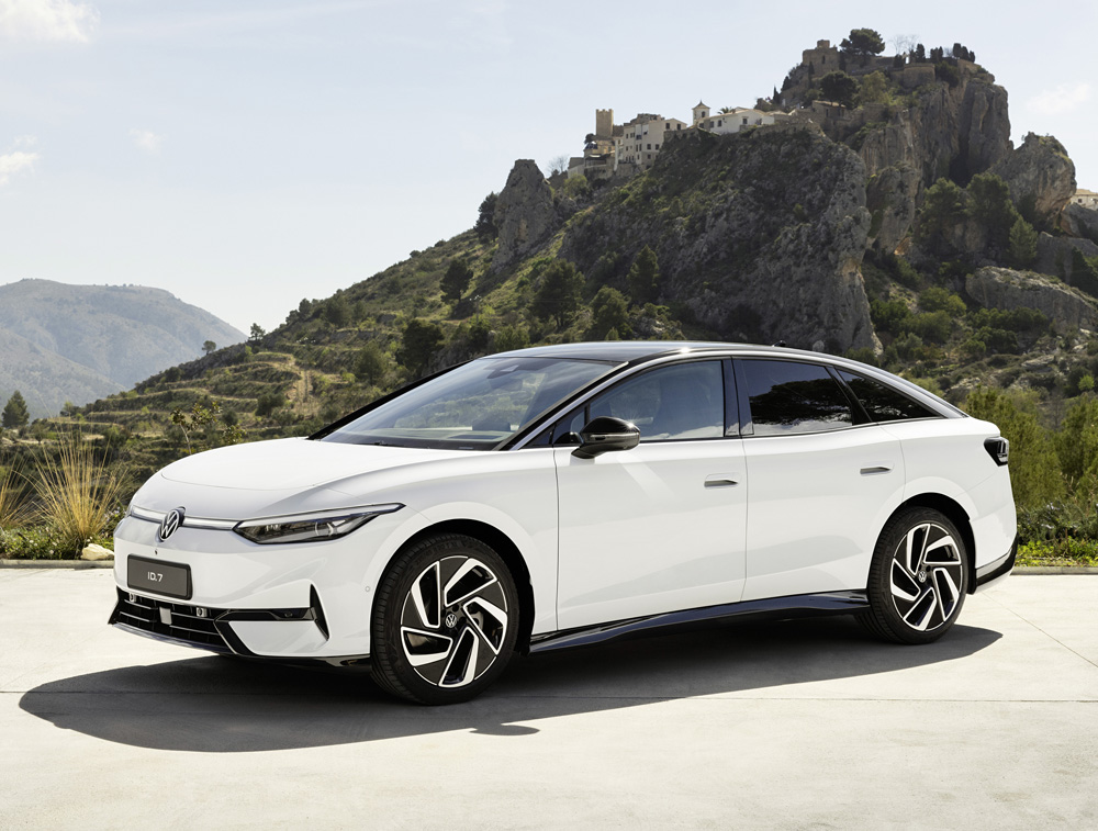 ❗️ インターフェイス 第7世代　ID7❗️ VWが上海ショーで新型EV「ID.7」、航続距離は700km | 日経クロステック