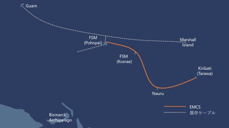 NECが光海底ケーブルの供給契約を締結、太平洋島しょ国を結び総延長約