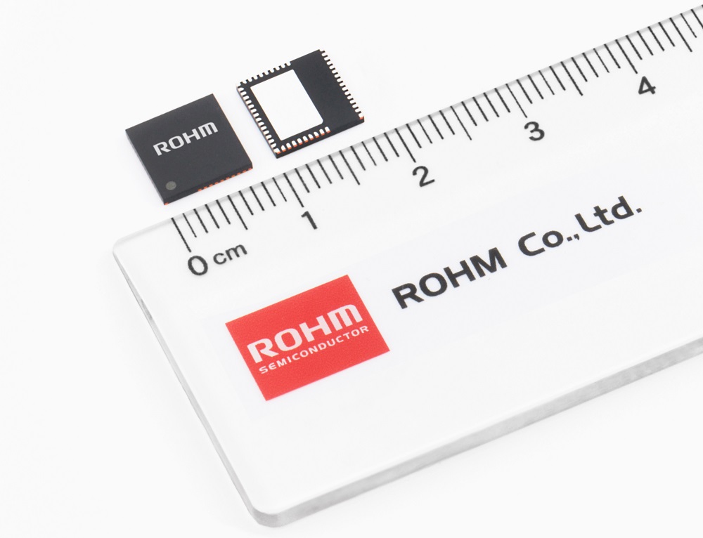 ロームがGaNでSi MOSFET置き換えIC、ヒートシンク不要で部品体積99％減