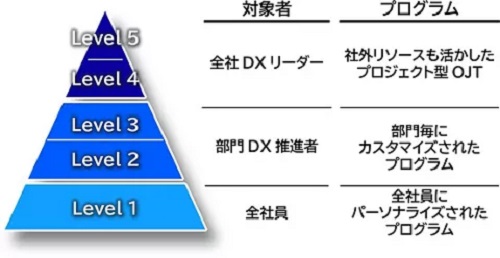 「DXアドベンチャープログラム」の構成イメージ 