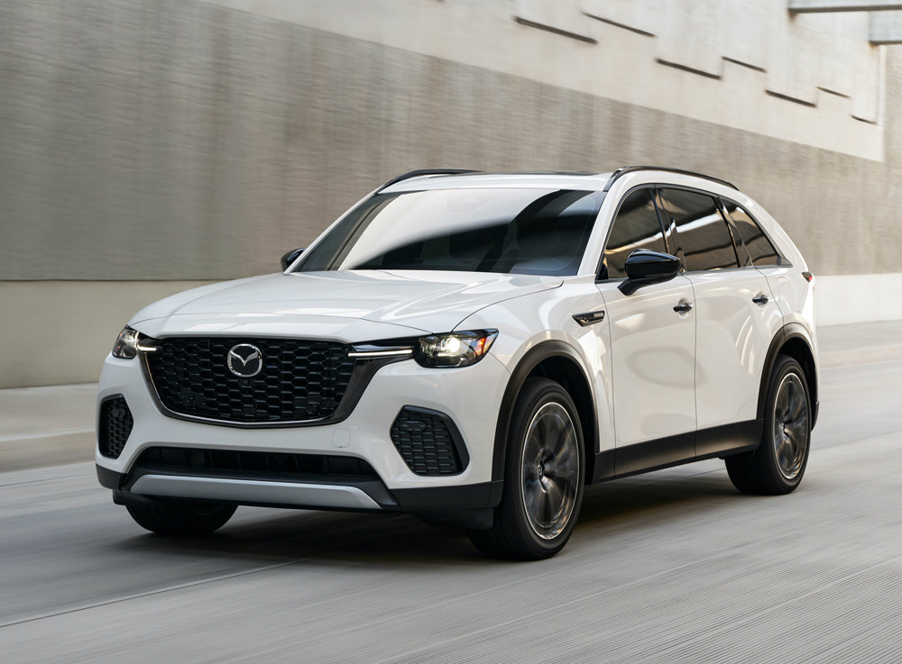 マツダ、ラージ商品群第3弾の新型SUV「CX-70」を米国で発表 | 日経