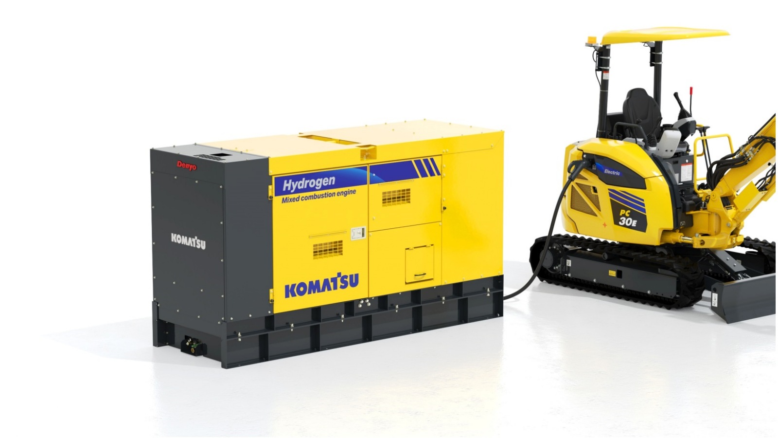 コマツ発電機 コマツ・日立・デンヨーが水素混焼発電機を製品化、9月から稼働 | 日経