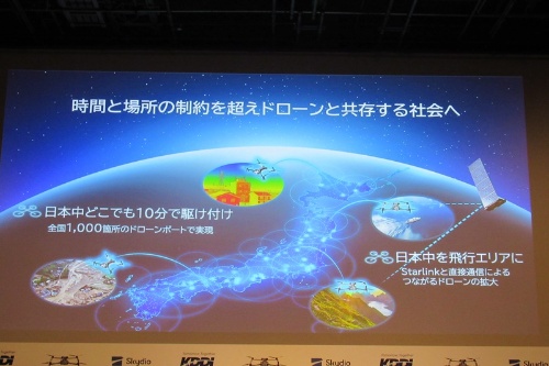 ドローンポート設置やスターリンクとの直接通信を検討