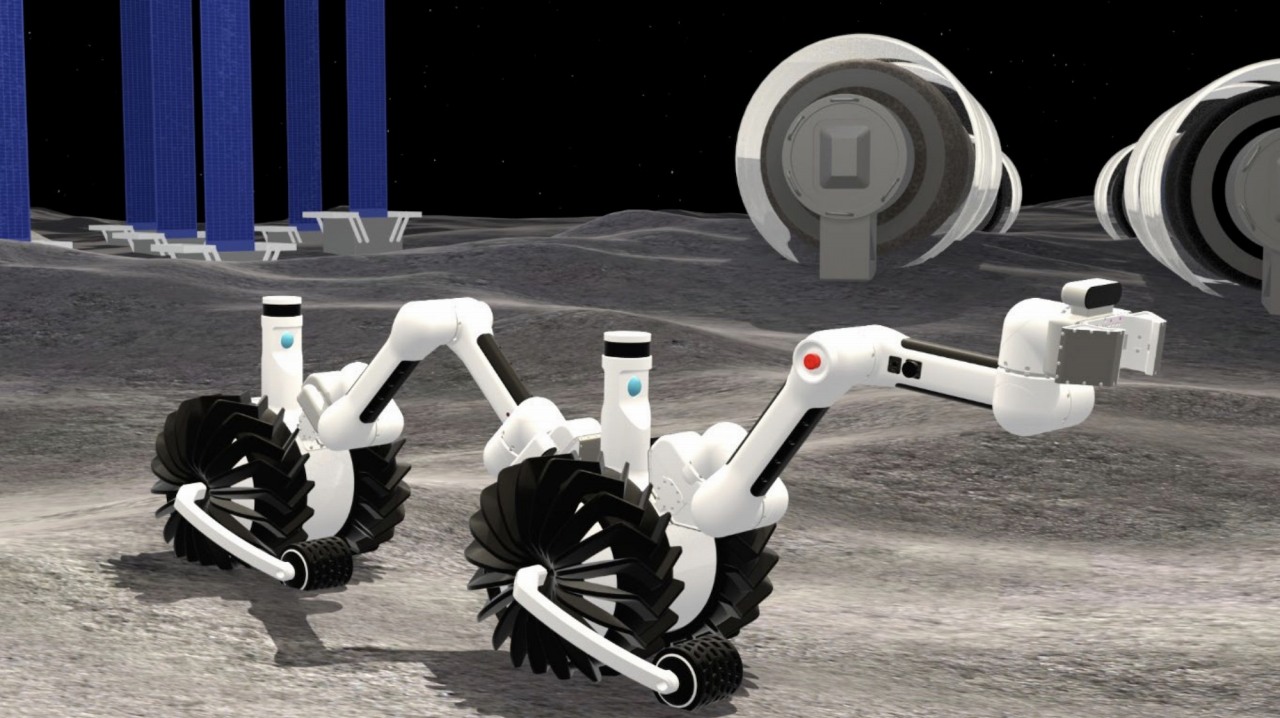 変幻自在のモジュラー型月面探査AIロボ、地上実験用試作機が完成 変幻自在のモジュラー型月面探査AIロボ、地上実験用試作機が完成