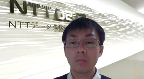 NTTデータ先端技術株式会社 ソフトウェアソリューション事業本部 AIソリューション事業部 AIサービス開発担当 担当課長 志村 進氏