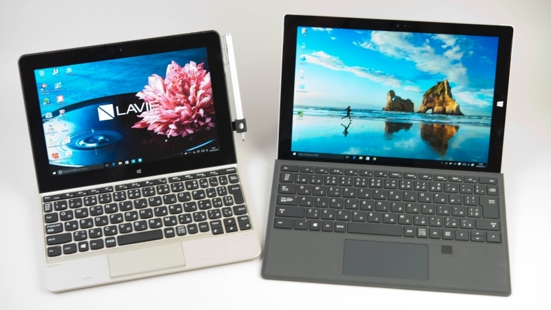 NEC、Windows 10搭載タブレットの新モデル「LAVIE Tab W TW710/C
