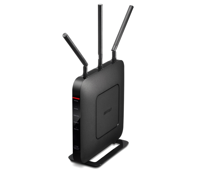バッファロー、最大1300Mbps＋600Mbpsの無線LANルーター最上位機種を